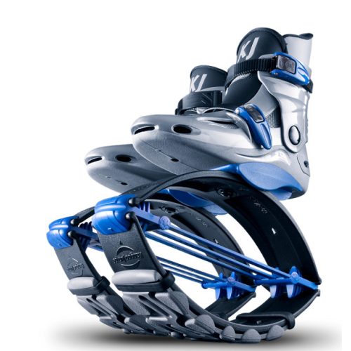 KJ-POWERSHOE JUNIOR KIDS KANGOO SHOES PINK-SILVER