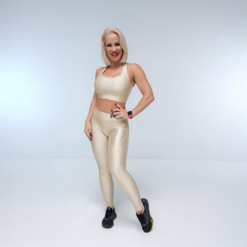 CHAMPAGNE GOLD LEGGINGS